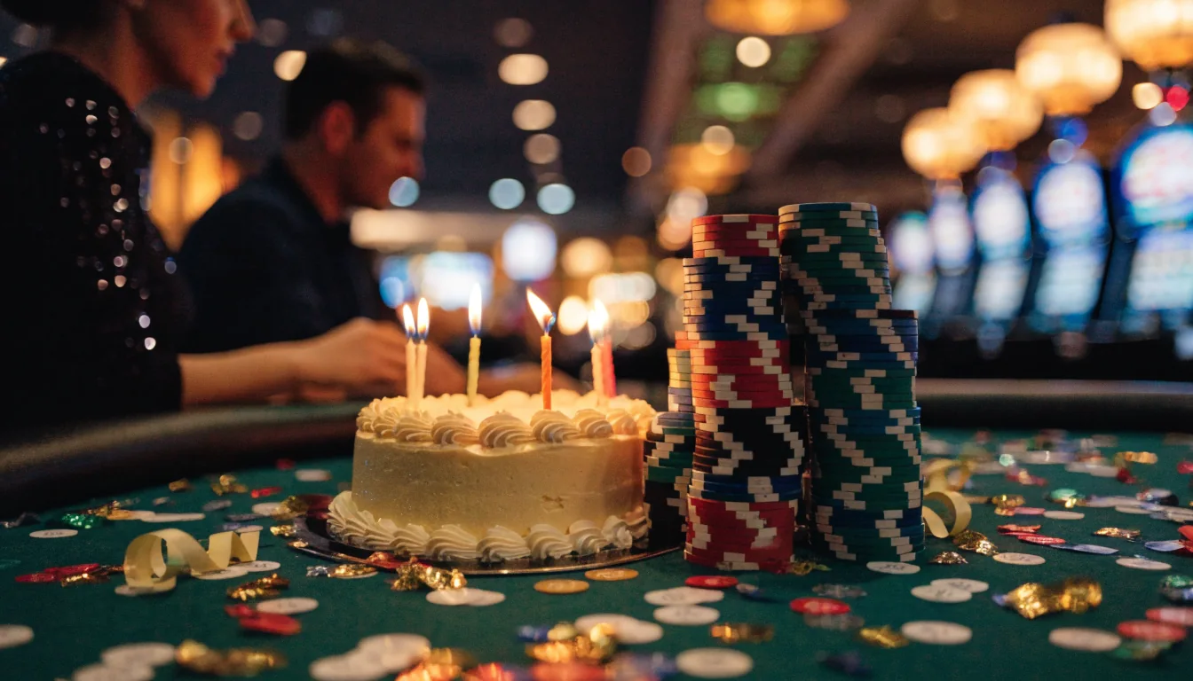 Bono de casino por cumpleaños: modalidades y condiciones